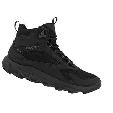 Women's Ecco Mx Mid Gtx Boots Black | USA 20LIS